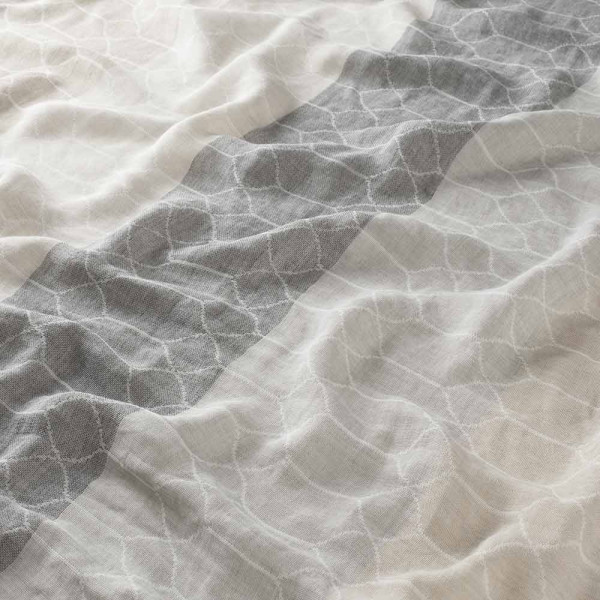 Vorhangstoff Lightscape 1718, Carlucci, halbtranspatent, beige