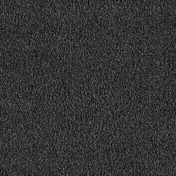 Schwarzer Teppichboden vom Typ Jaipur SMB mit einer samtigen Oberfläche und feiner Struktur. Er ist langlebig und eignet sich ideal für verschiedene Räume in einem Haushalt.