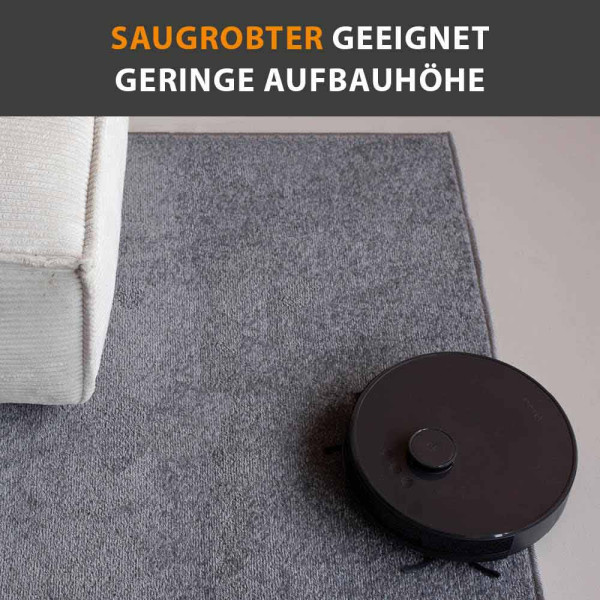 Teppich Palma Uni Kurzflor