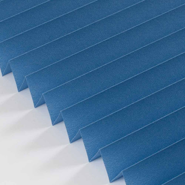 Plissee nach Maß blickdicht, Knutzen Wohnen, Main 2279, blau, feuchtraumgeeignet