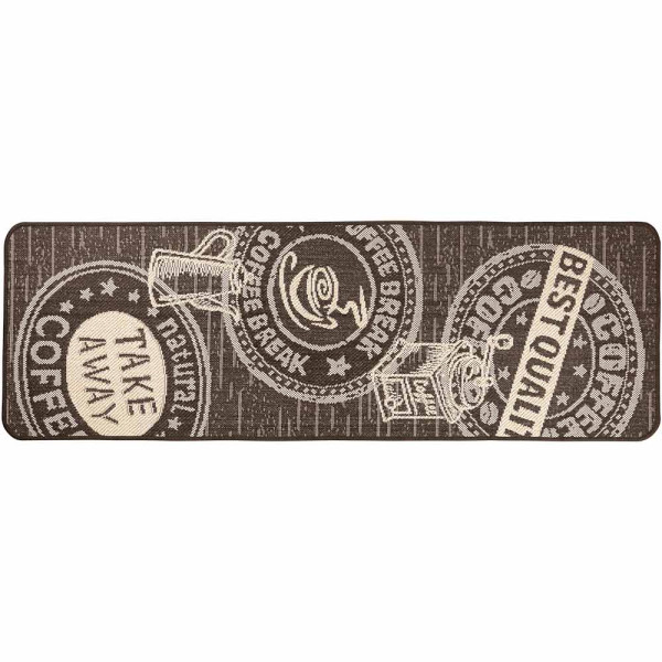 Küchenläufer Coffee Braun